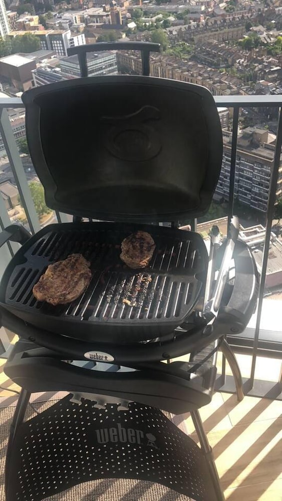 outdoor bbq area