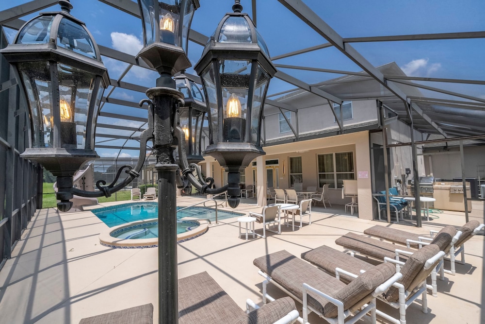 Enjoy Your own Water Slide and Free Pool Heat if you Stay in November