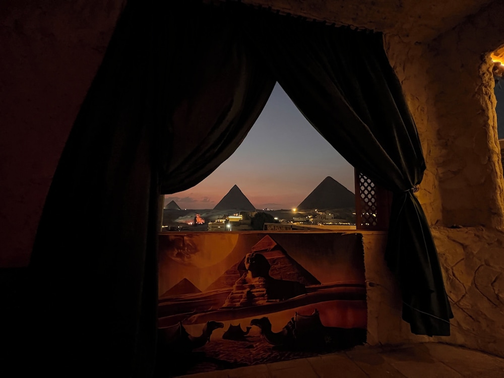 Pyramids top view