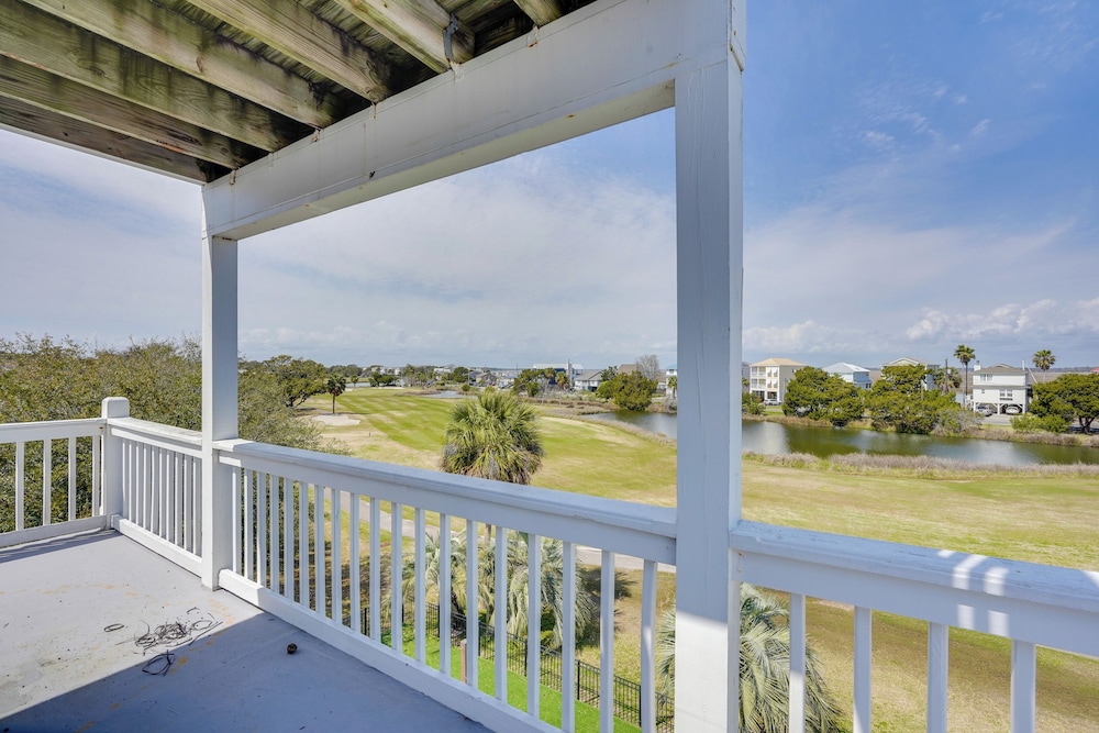 Marina & Golf Course Views: Edisto Island Home