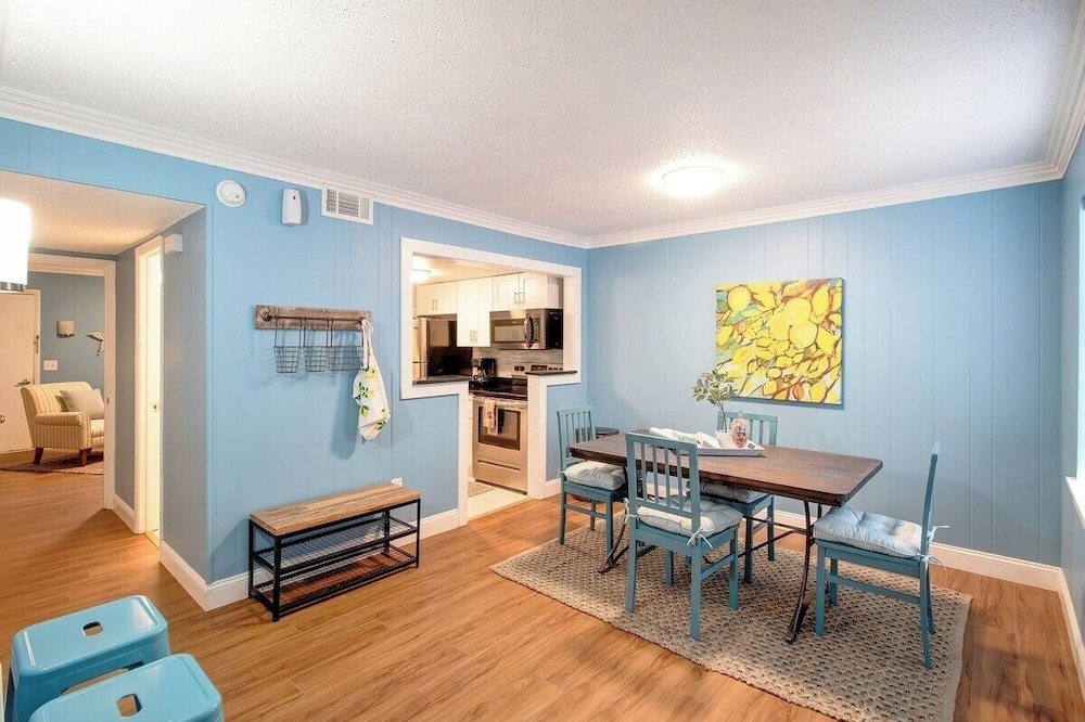 Beach Getaway 2BR w/ Pool + Modern Comforts