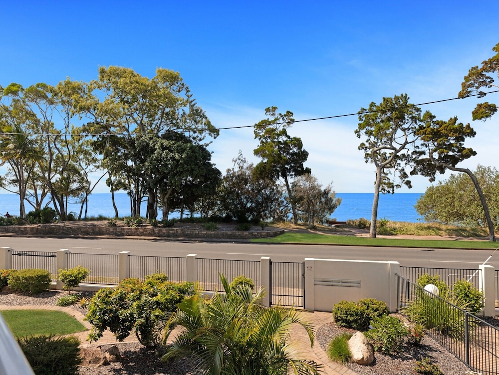 Bright Coastal Stay With Pool and Beach View