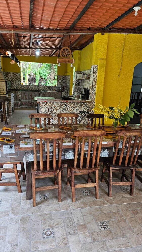 Casa de Campo com Churrasq e Wifi em Mag RJ