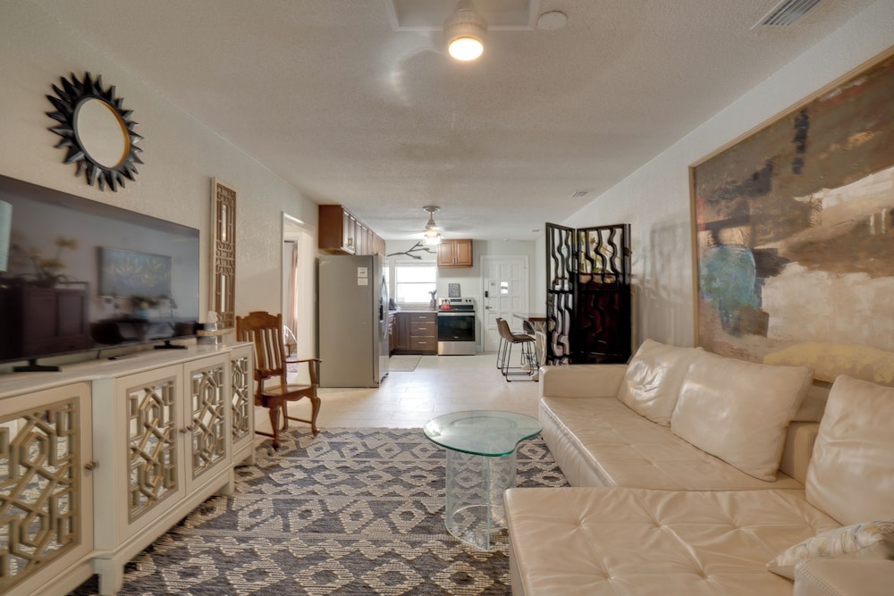 Steps to Gulf: Updated Duplex in Redington Shores!