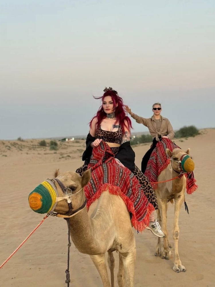 Sunset Desert Safari With Glamping