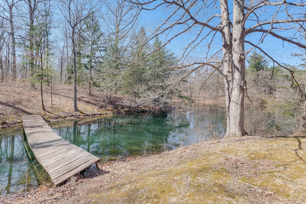 Waterfront Cabin on 32 Acres in Leesburg!