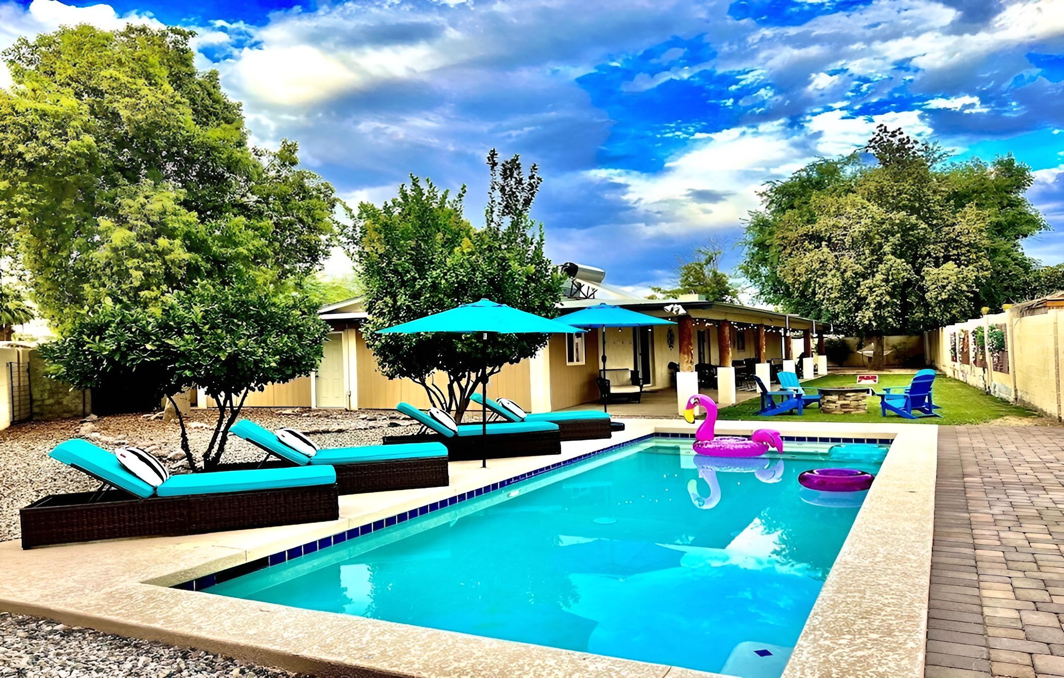 Desert Oasis - Heated Pool, Huge Patio, Arcade! view 5
