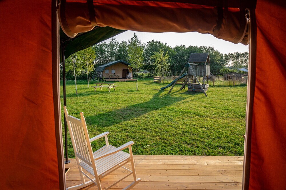 Safari Lodge on a Cozy Site With 3 Tents