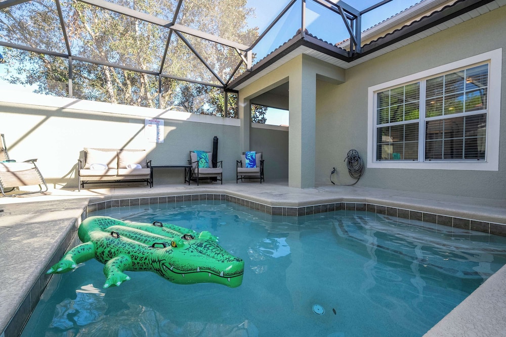 Themed 5Bd Paradise Palms Close To Disney W/ Pool 8951