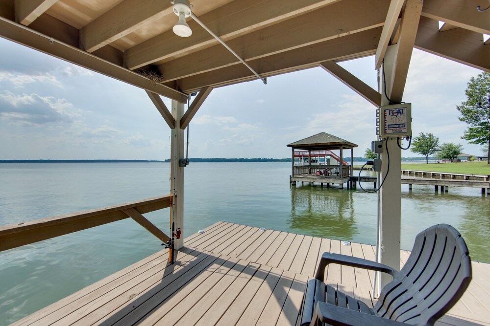 Home On Lake Bob Sandlin w/ Private Boat Dock! - Property Image 12