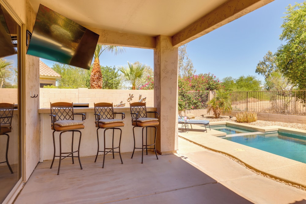 Private Yard & Fairway View: Phoenix Golf Retreat!