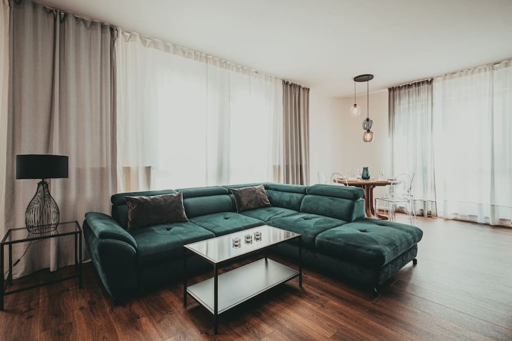 Escada Luksusowy Apartament Z Kominkiem i Tarasem