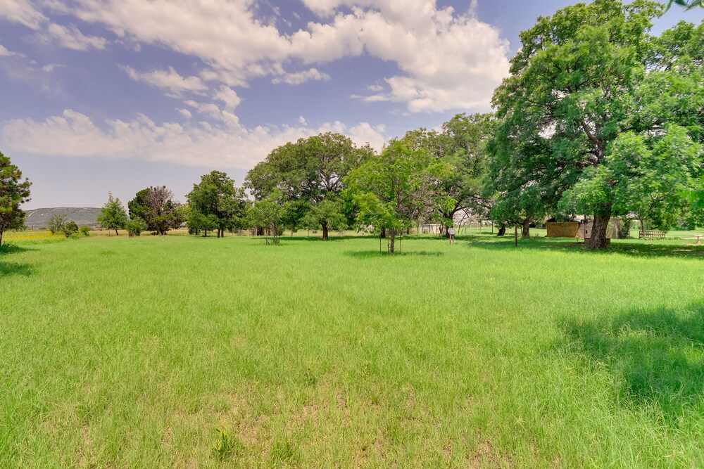 Abilene Vacations - Serene Buffalo Gap Oasis on 4 Secluded Acres! - Property Image 2