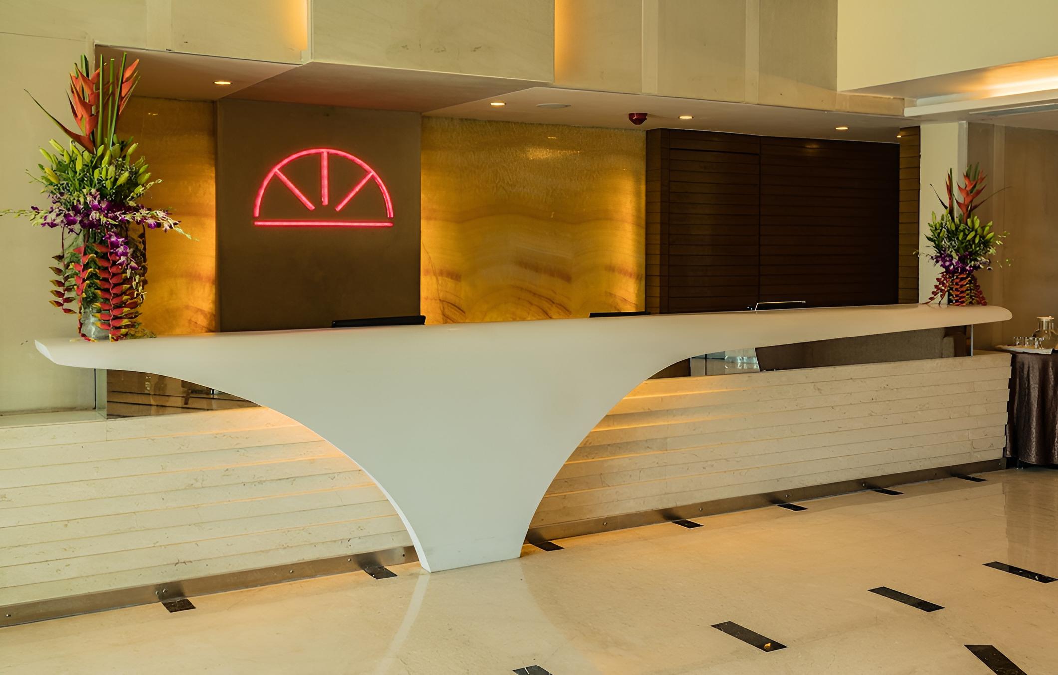 hotel reception
