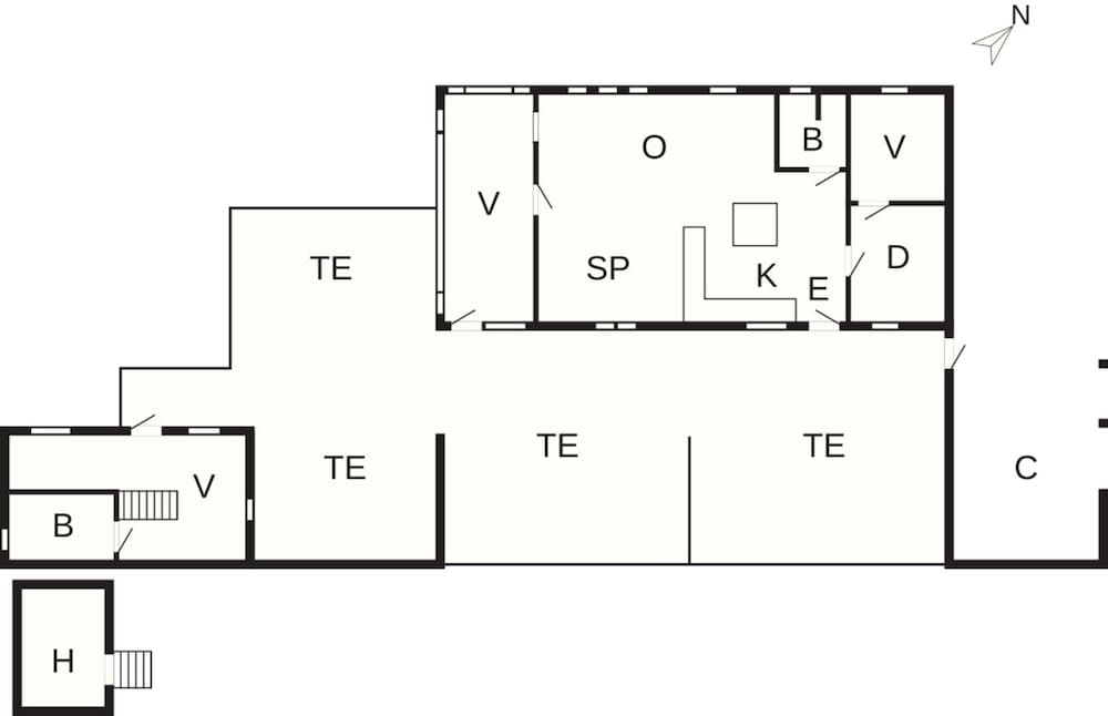5 Person Holiday Home in Hals