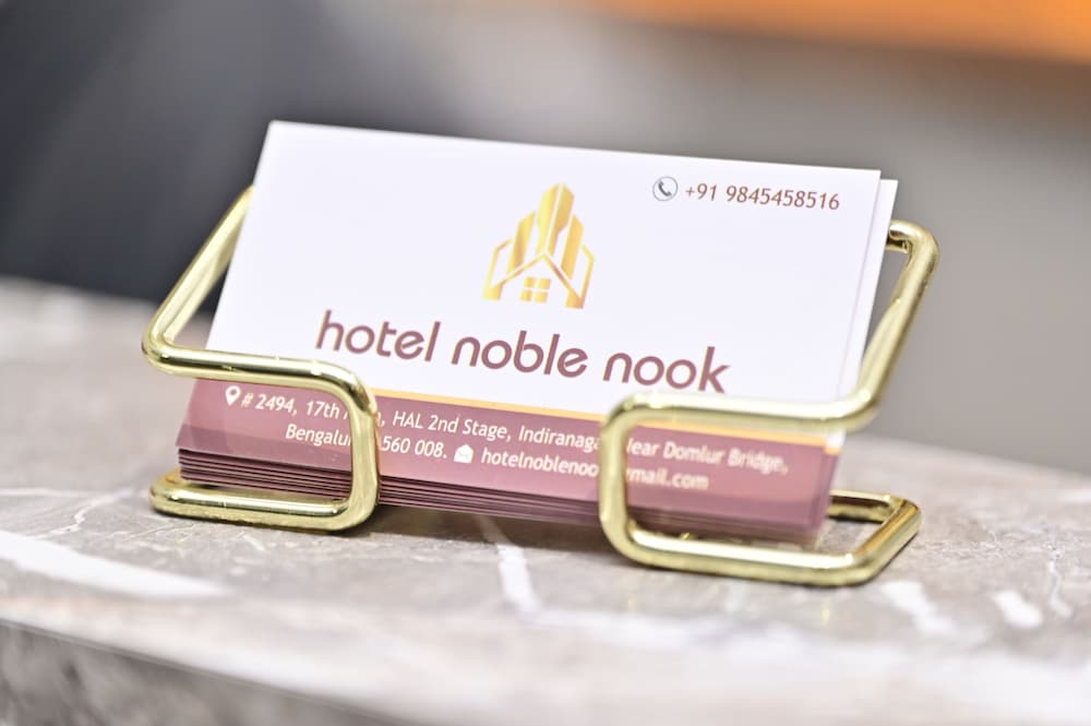 Hotel Noble Nook 100 ft. Road Indiranagar