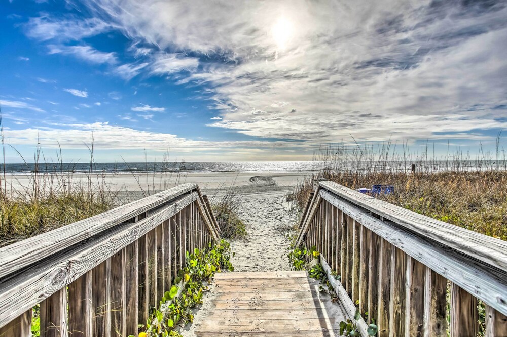 Steps to Shore + Pool Access: Myrtle Beach Condo view 5