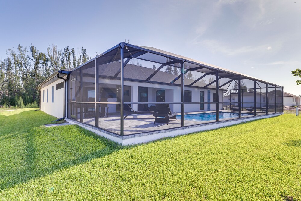 Private Pool & Grill: Cape Coral Vacation Rental!