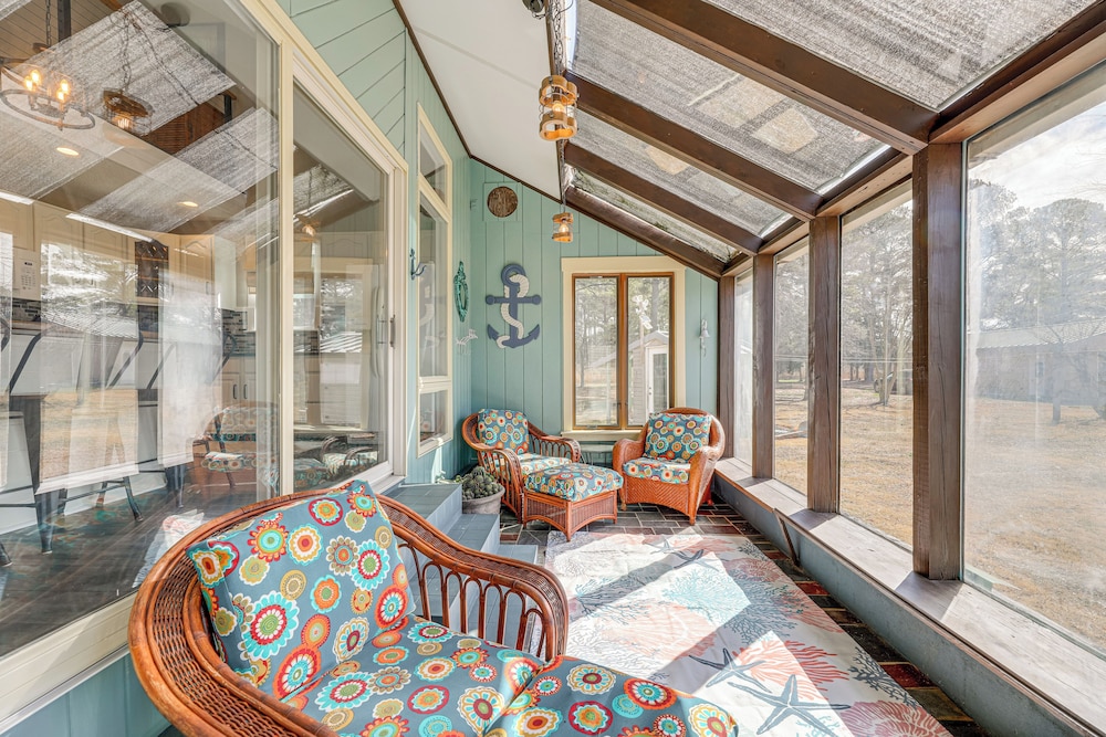 Private Beach & Fishing Pier: Wicomico River House