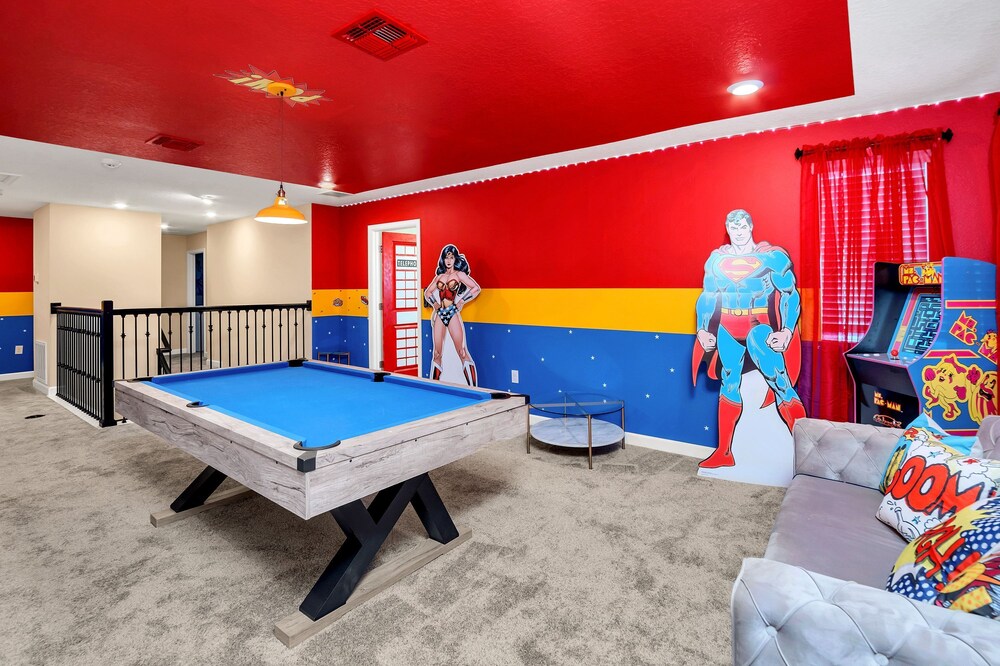 Magical Family Home 8min-disneyworld Pool Spa Sleeps 22 Stl103 view 3