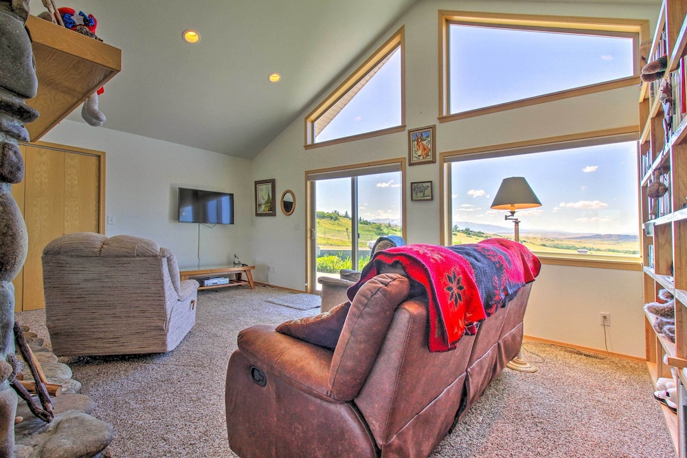 Sunny Big Timber Retreat w/ Spacious Deck! view 4