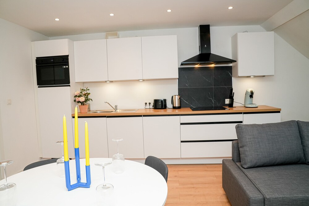 Modern 1BR 1LR Apartment Walk To Rabot