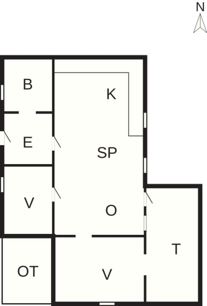 4 Person Holiday Home in Hals