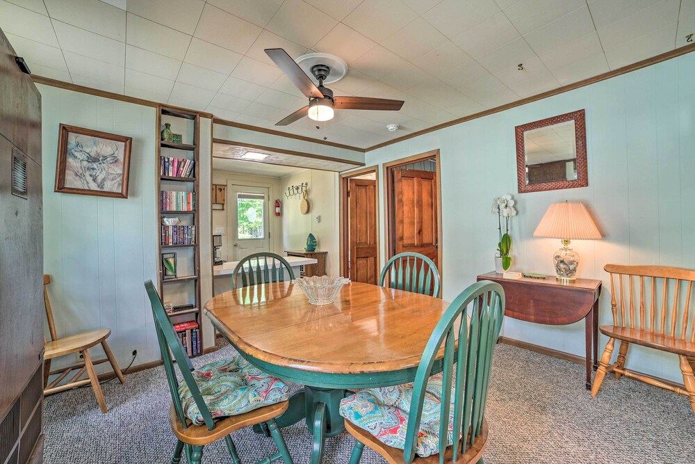 Waterfront Tawas Lake Retreat w/ Fire Pit!