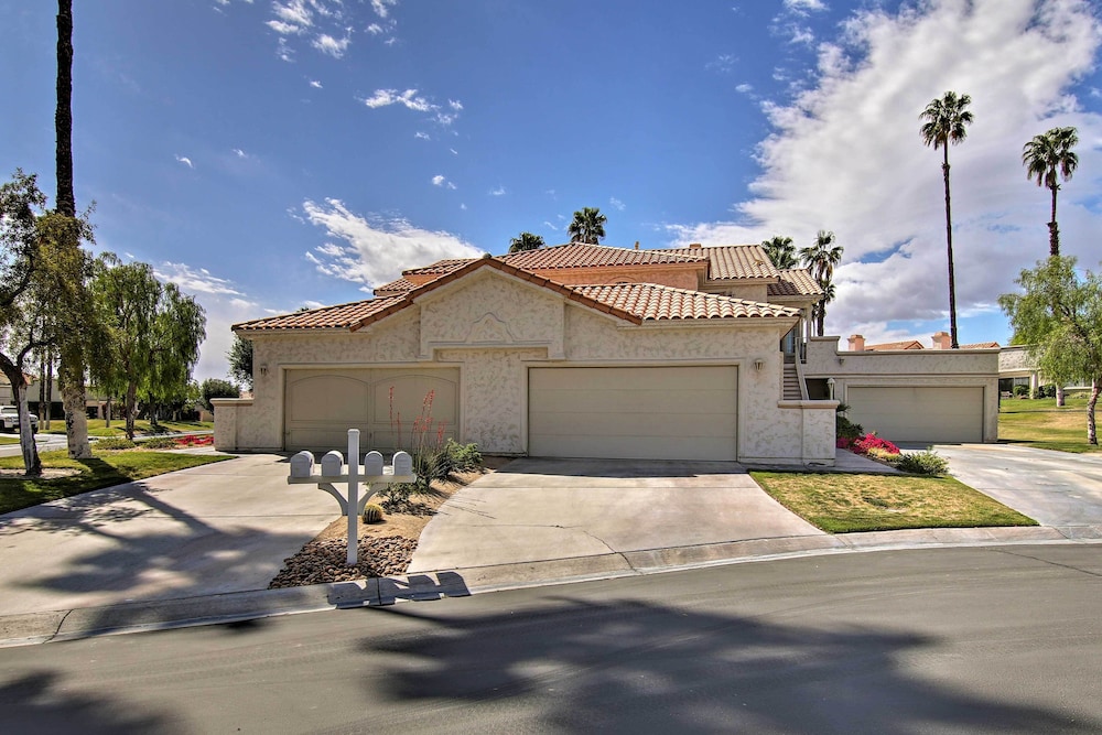 Palm Desert Resort Villa w/ Deck & Pool View! view 3