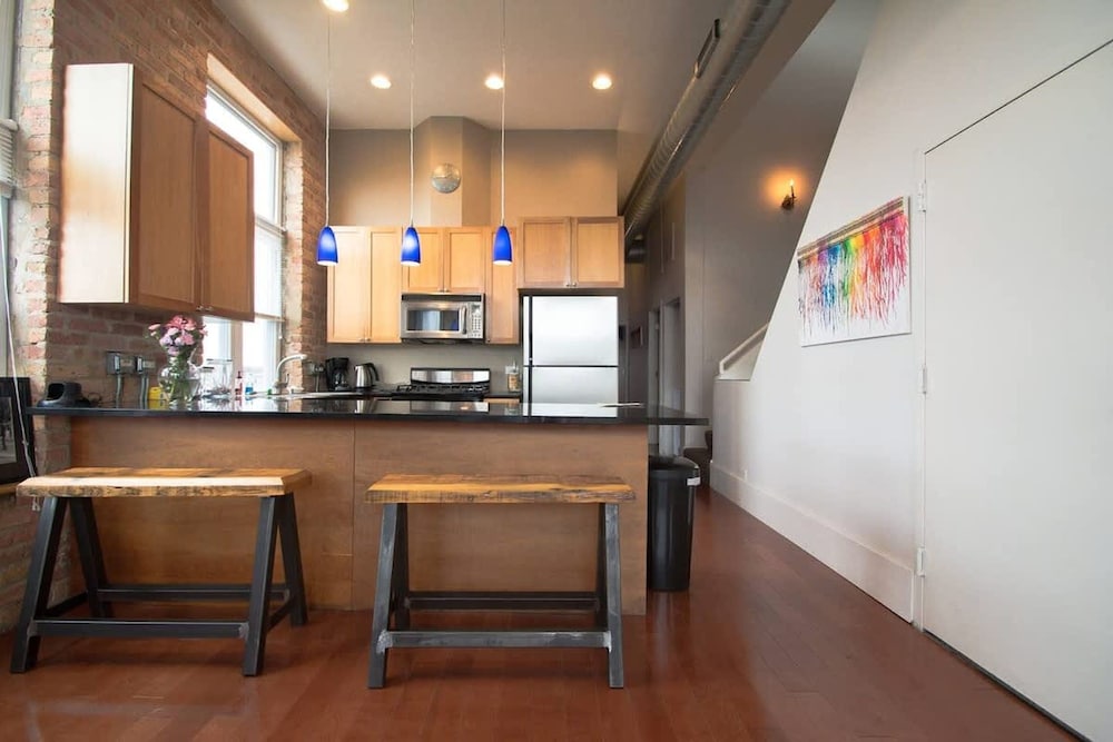 Amazing Wicker Park Penthouse With Skyline Views