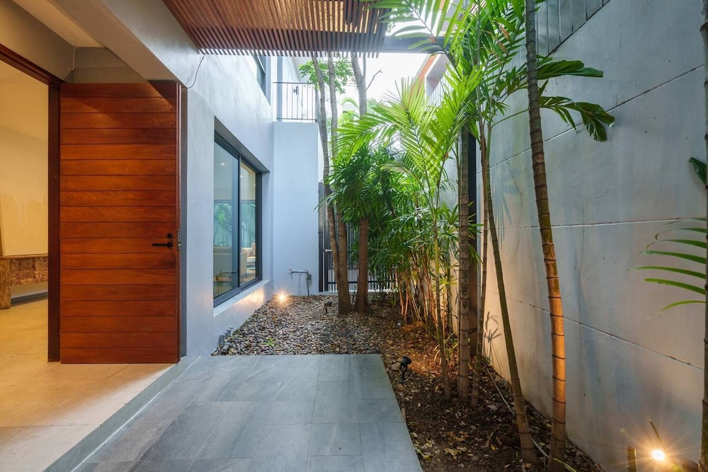 Monochrome designer pool Villa