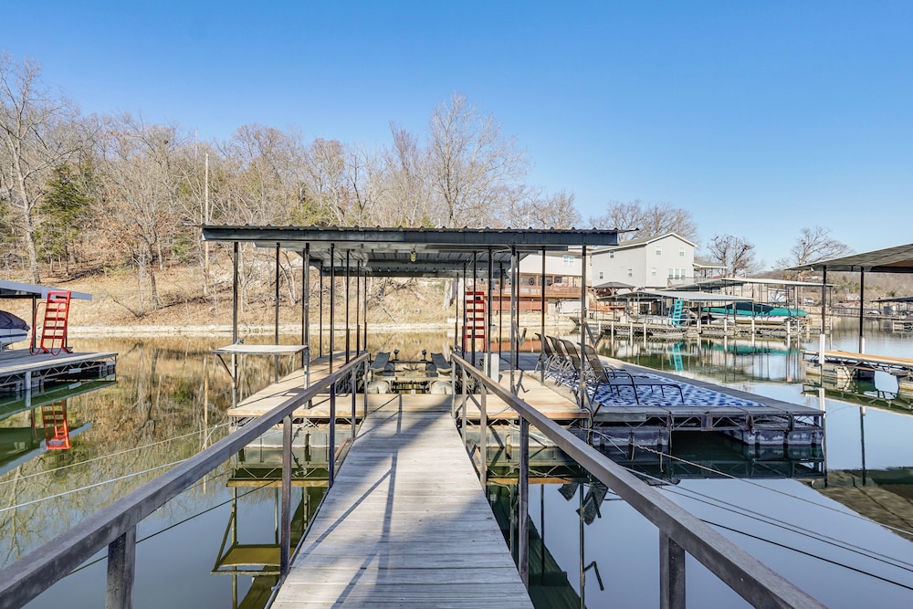 Lakefront Home w/ Dock & Decks in Gravois Mills!