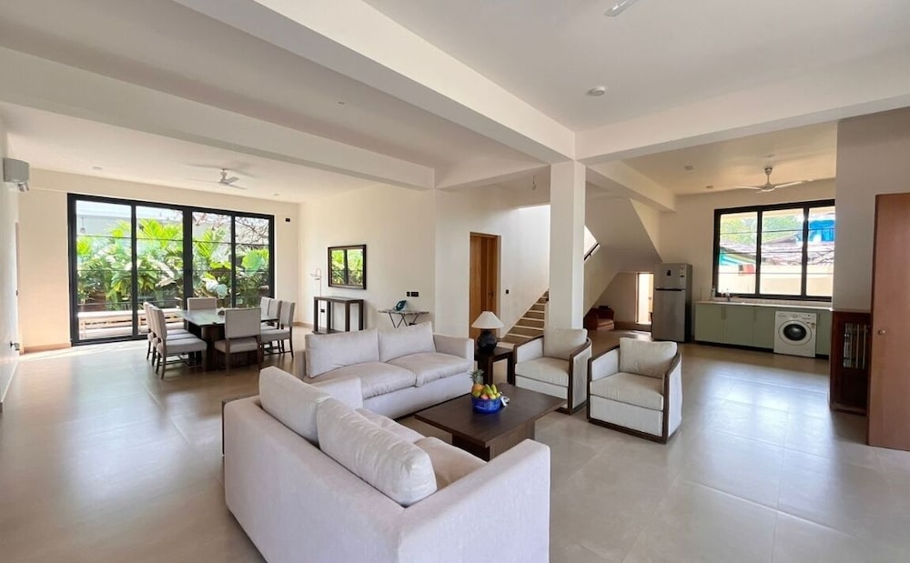 Beach villa Mandrem ocean with Seaview