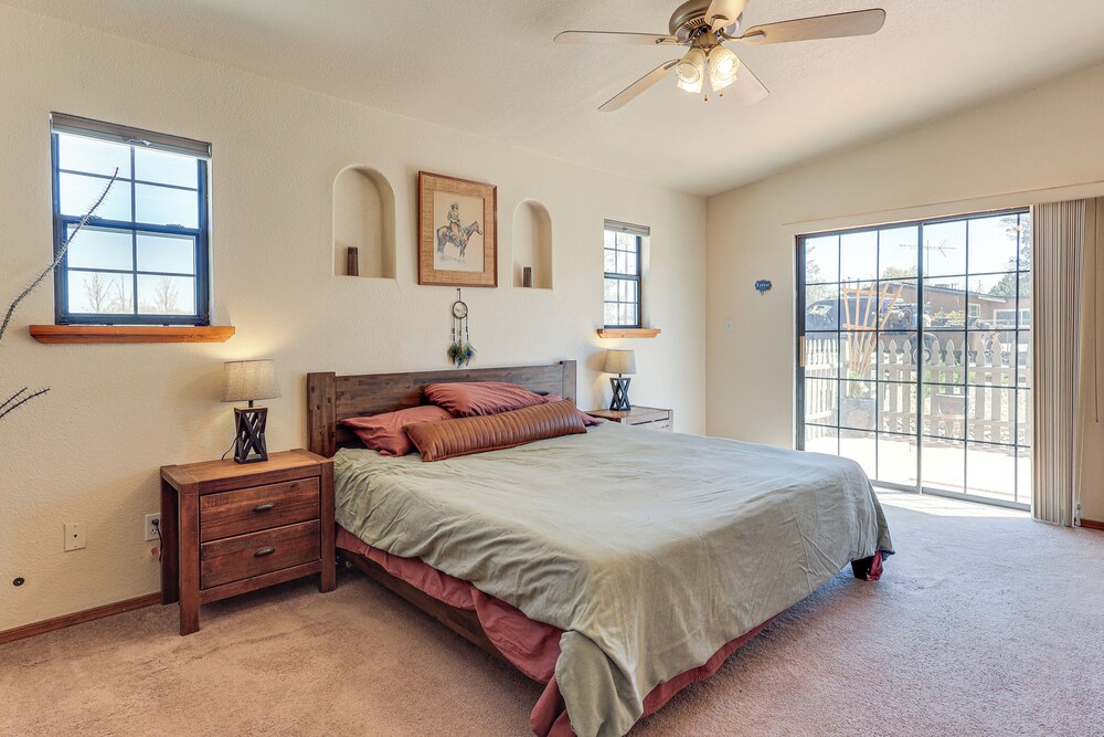 Walk to State Park: Secluded Retreat in Las Cruces