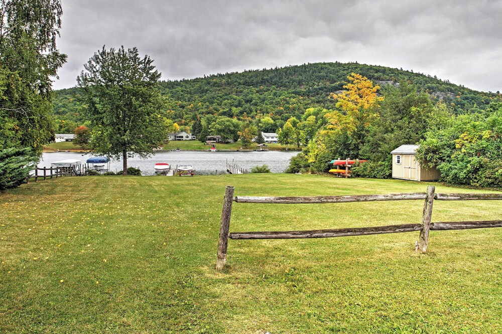 Steps From Lake George! 8-acre Home w/ Dock Access