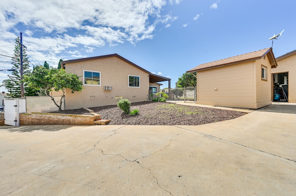 Sunny San Diego Home w/ Private Yard & Grill!