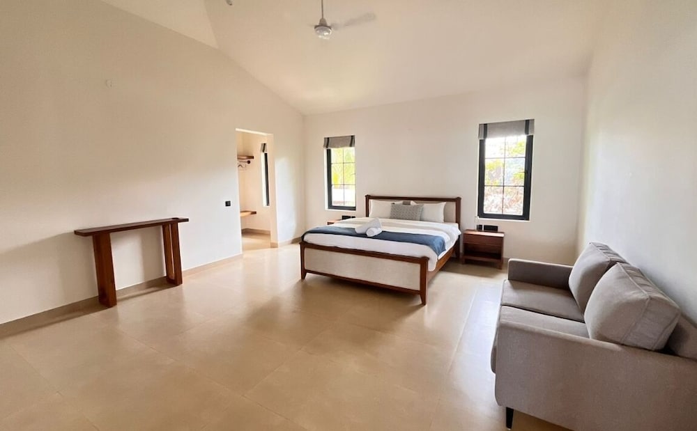 Beach villa Mandrem ocean with Seaview