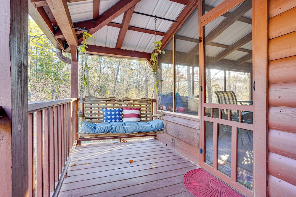 Sevierville Angler's Cabin w/ Pond Access!
