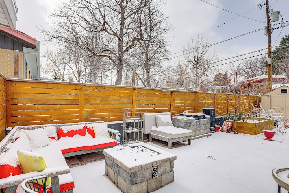 10 Mi to Red Rocks: Denver Home w/ Fire Pit!