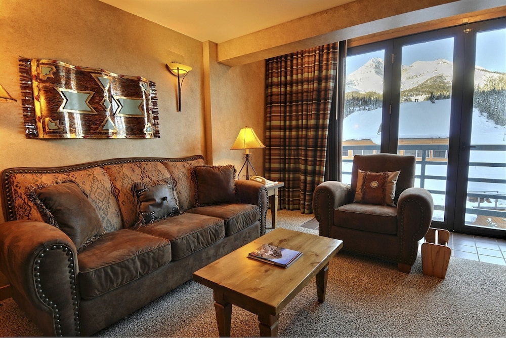 Shoshone Condo interior as part of Budget accommodations at Big Sky ski resort