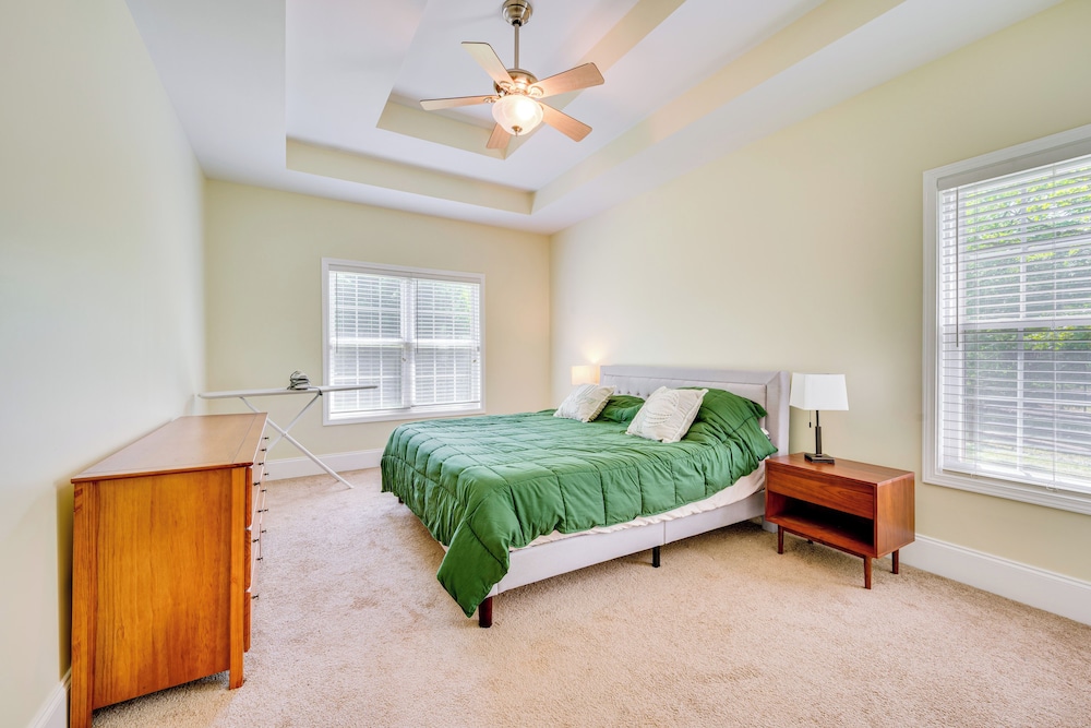 Boat, Fish & Hike: Home w/ Deck in Mooresville!