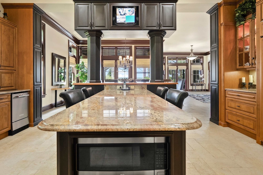 Sparkling Pool Balcony Sunsets Pool Table Dock