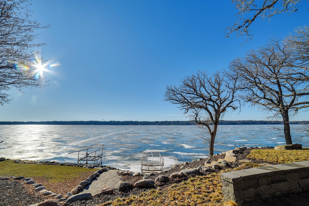 Big Stone Lake Access: Home w/ Private Beach