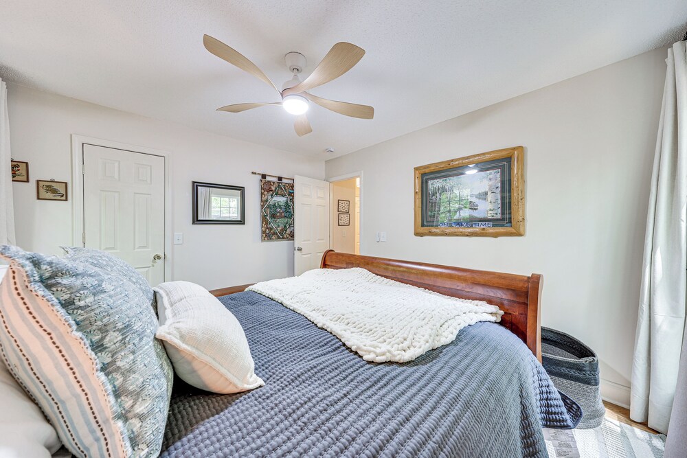 Fisher's Retreat Near Lake Thurmond: Tignall Home
