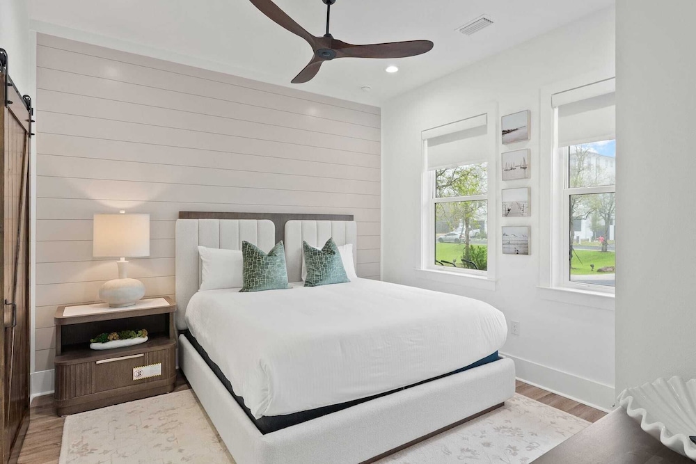 Luxe 30A Home w/ Pool, Outdoor Dining, Golf Cart, & Minutes to Beach