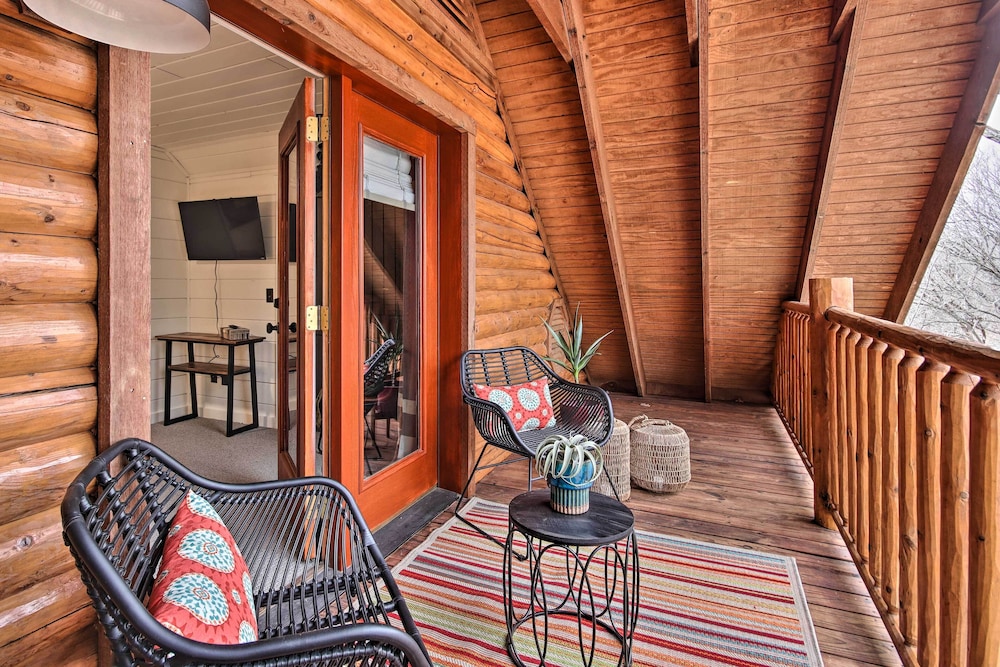 Enchanting Forested Cabin w/ Fire Pit & Grill view 5