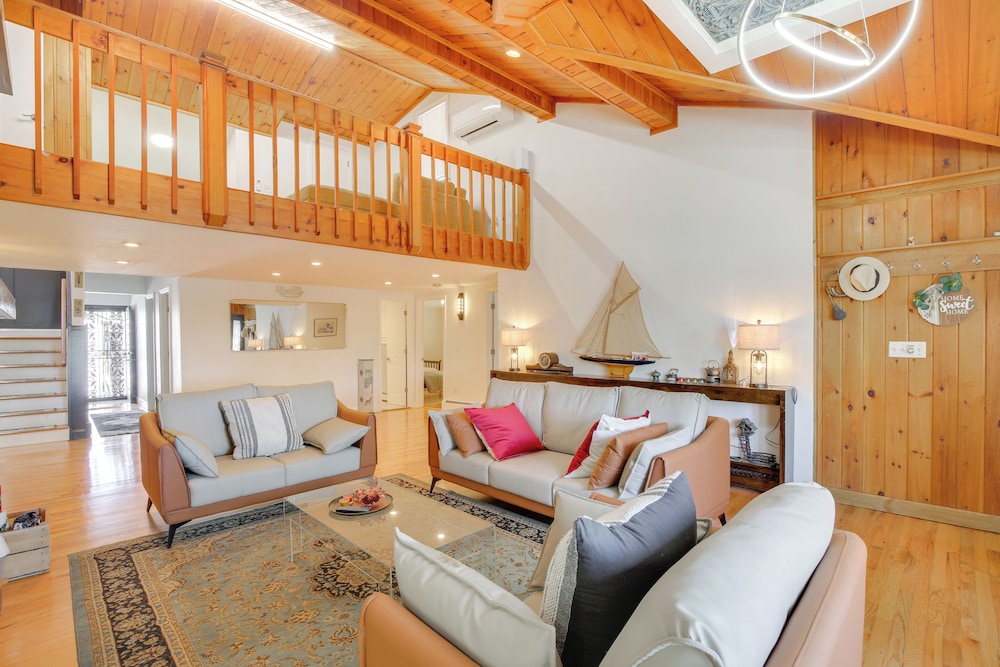 Lake Carmel Access: Waterfront Home w/ Deck!