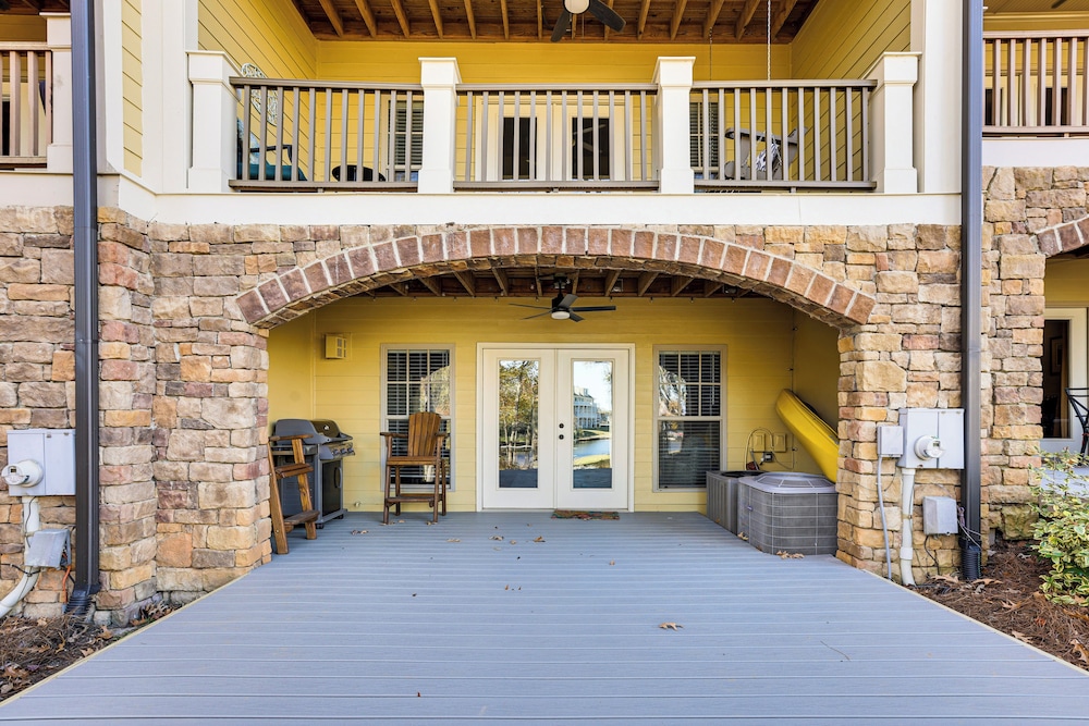Private Patio, Decks: Waterfront Eatonton Townhome