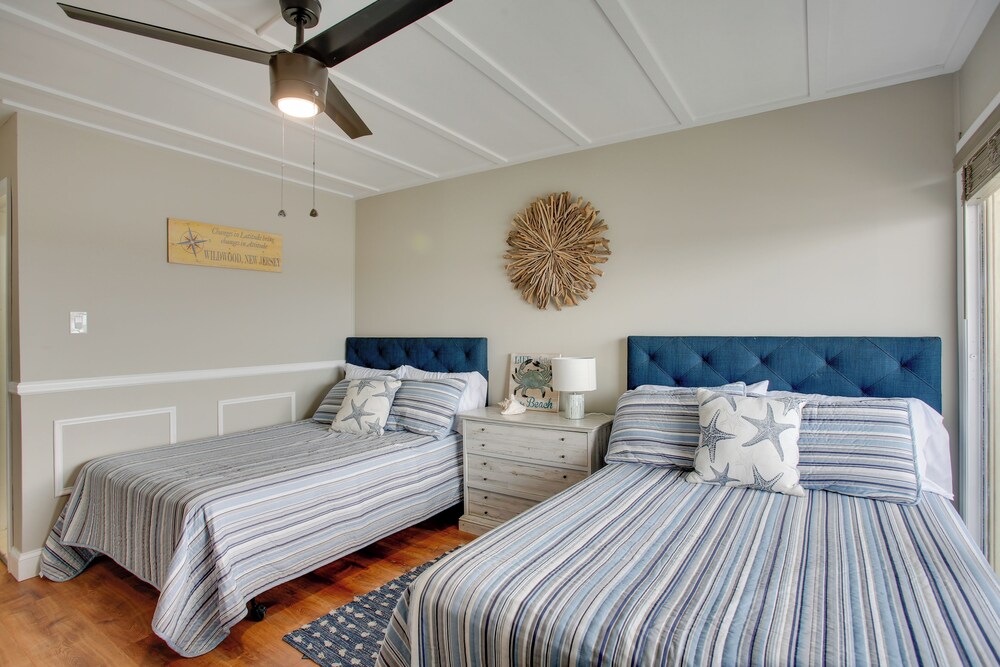 Walk to Shore: Wildwood Crest Studio w/ Pool View!