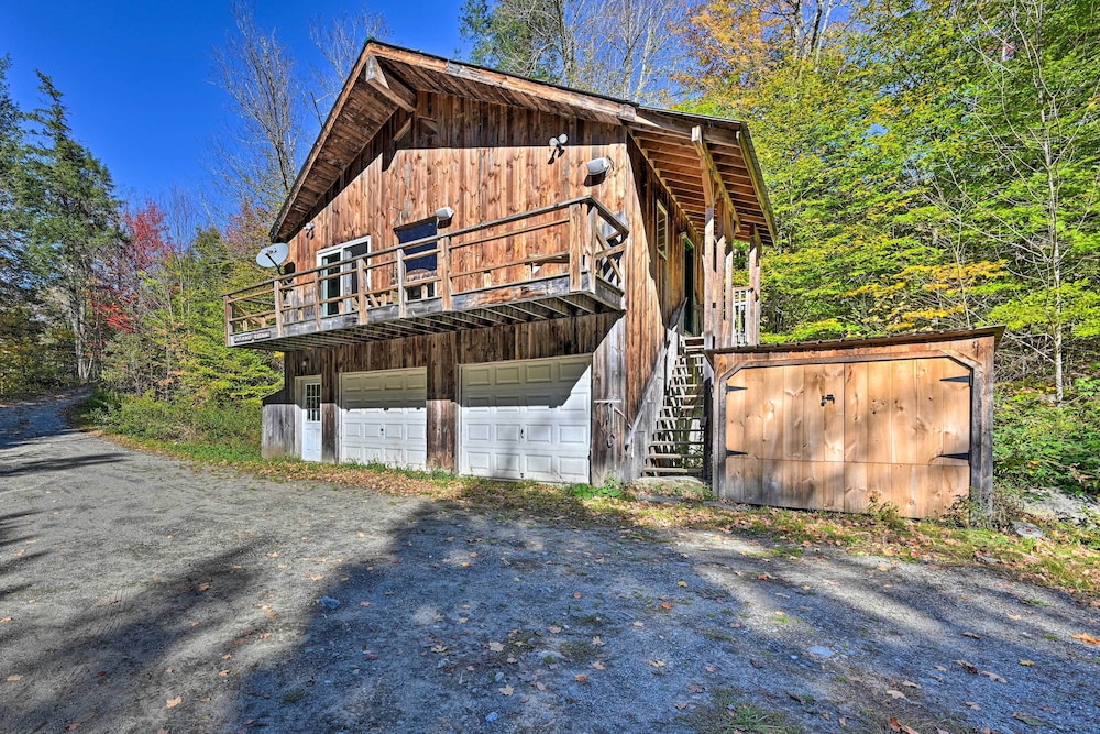 Remote Cabin w/ Fire Pit: 3 Miles to Stowe Mtn! view 3